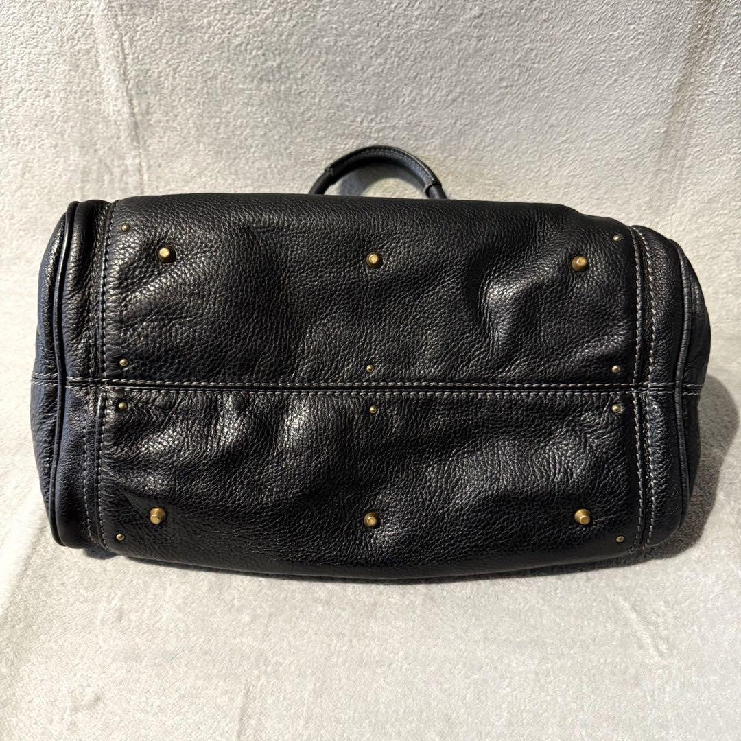 Chloe paddington handbag shoulder bag black leather 36 x 15 x 20cm